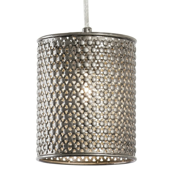 Varaluz - Casablanca - 1 Light Mini Pendant - Steel Finish