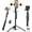 Black-L, variant on 70" Auto Face Tracking Tripod for iPhone,360 Rotation Travel Selfie Stick Stand,Face Tracking Phone Tripod with Light and Remote,Applied to Tiktok YouTube Vlog Video Recording