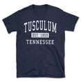 thumbnail image 1 of Tusculum Tennessee Classic Established Men's Cotton T-Shirt, 1 of 1