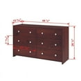 thumbnail image 2 of Double Twin Loft 6 Drawer Dresser, 2 of 3