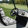 thumbnail image 6 of Pzuqiu Golf Themed Silhouette Golf Cart Seat Covers Set - Breathable Stretch-Fit Protectors for 2-Seater Carts, Compatible with EZGO, Club Car & Yamaha, 6 of 9