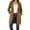 Khaki, variant on Riecok Womens Zip up Jacket with Hood Long Sleeve Jackets Coats with Pockets Solid Color Cozy Everyday Clothes