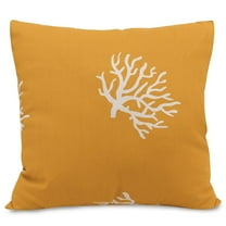 Majestic Home Goods Pillow 24x24 Coral Yellow
