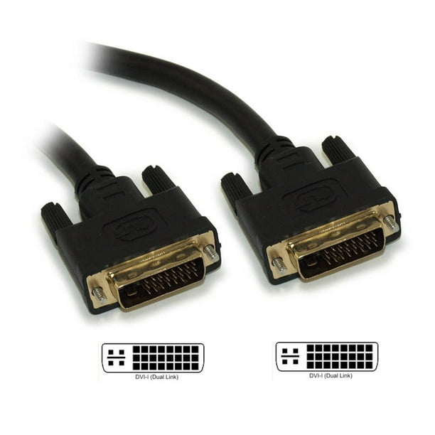 3ft DVII Dual Link DIGITAL/ANALOG (28 AWG) Male to Male Gold Plated