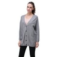 thumbnail image 2 of Richie House Women's Cardigan Sweater with Two Pockets RH2063-B-S, 2 of 7
