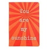 YOU ARE MY SUNSHINE Leather-like 6x8 medium Lined Journal by Eccolo trade
