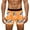 Orange, variant on KHONTS Men's DIY Personalized Boxers Husband Boyfriend Funny Boxers for Men Valentine's Day Birthday for Him White XL