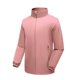 thumbnail image 5 of ICHUANYI, liquidación, chaqueta de una sola capa para parejas al aire libre para mujer, chaqueta informal con solapa y cremallera, parte superior suave holgada, abrigo/chaqueta informal con capucha de manga larga ICHUANYI WER202308170410, 5 of 9