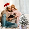 thumbnail image 5 of Cheapark 17.7 Inch Mini Christmas Tree - Small Desktop Ornament for Home, Festive Decor & Gift for Christmas Holiday, 5 of 6