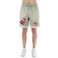 thumbnail image 4 of Men's New Era Light Beige Kansas City Chiefs Stone Multi Patch Shorts, 4 of 5