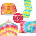 thumbnail image 5 of Just My Style Radical Rainbow Tie-Dye Kit by Horizon Group USA, Create 18 Projects with 8 Colors, 5 of 8