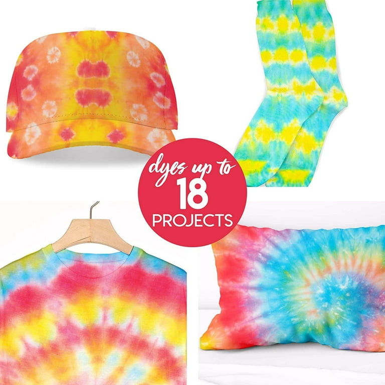 Premium Tie Dye Kit DIY Tie Dye Kits for Adults Fabric Shirt