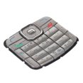 thumbnail image 1 of Teclados de teléfono móvil carcasa con botones de menú/teclas de prensa para Nokia N70 (plata) Afortunado Sencillez, 1 of 3