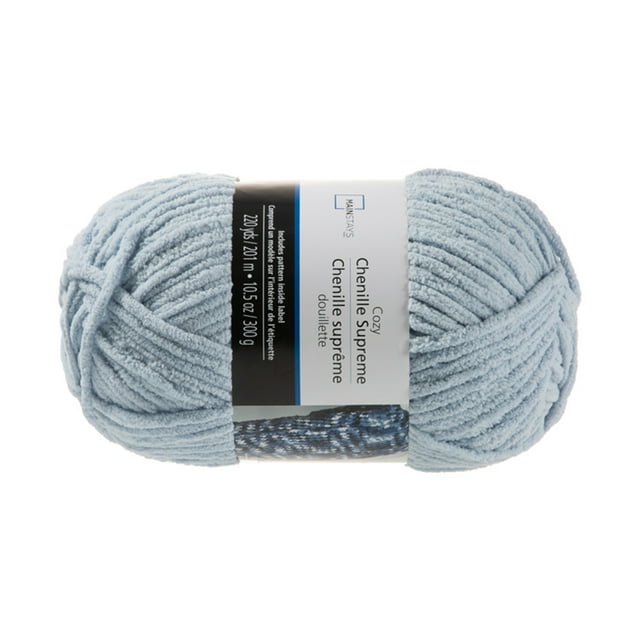 Fil Chenille Mainstays Cozy Supreme Niagara Mist