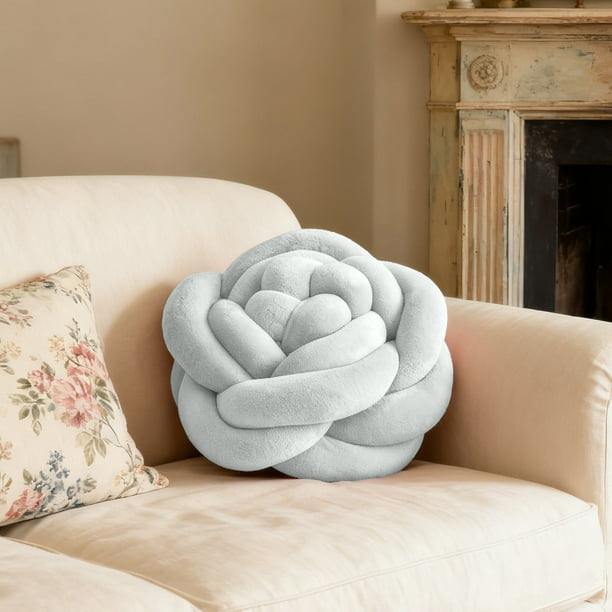 Cojn Decorativo Para Respaldo De Sof, Tejido a Mano, Con Estampado De Rosas, 40 X 50 Cm, 100 Algodn, Diseo De Rosas Vibrantes, Para Decorar El Sof De La Sala De Estar O La Silla Del, UKHBMC