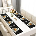 thumbnail image 3 of Table Mats 6 Pack Cute Ghost Evil Pumpkin Halloween Place Mats Durable No Slip Table Mats for Wedding Restaurant & Camping 12x18in Seasonal Fall Holiday Dining Table Mats, 3 of 3
