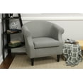 thumbnail image 2 of Fox Hill Trading Nikole Club Chair, Granite Gray, 2 of 6