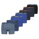 thumbnail image 2 of HEAD Calzoncillos bóxer para hombre, pack de 7 - Basic Boxer Trunks ECOM, Algodón elástico Azul/Negro/Naranja M (Medium), 2 of 4