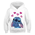 thumbnail image 2 of Nuevas sudaderas con capucha de Stitch para niñas, sudaderas de otoño e invierno de manga larga, jerséis Harajuku, sudaderas casuales con capucha de la serie Disney Stich, 2 of 5