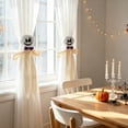 thumbnail image 6 of ZORVINEX Halloween Curtain Tiebacks - 2 Pack Polycotton Window Holdbacks with Soft Doll Design for Festive Home Decor and Party Decorations Multicolor, 6 of 6