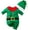 Green, variant on Hifot My First Christmas Baby Girl Boy Romper Christmas Outfits Newborn Long Sleeve Jumpsuit + Hat Infant Clothes Set, 3-6 Month, Red