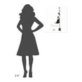 thumbnail image 4 of Global Gallery Avery Tillmon 'French Chic III Pink on White' Canvas Wall Art, 4 of 4