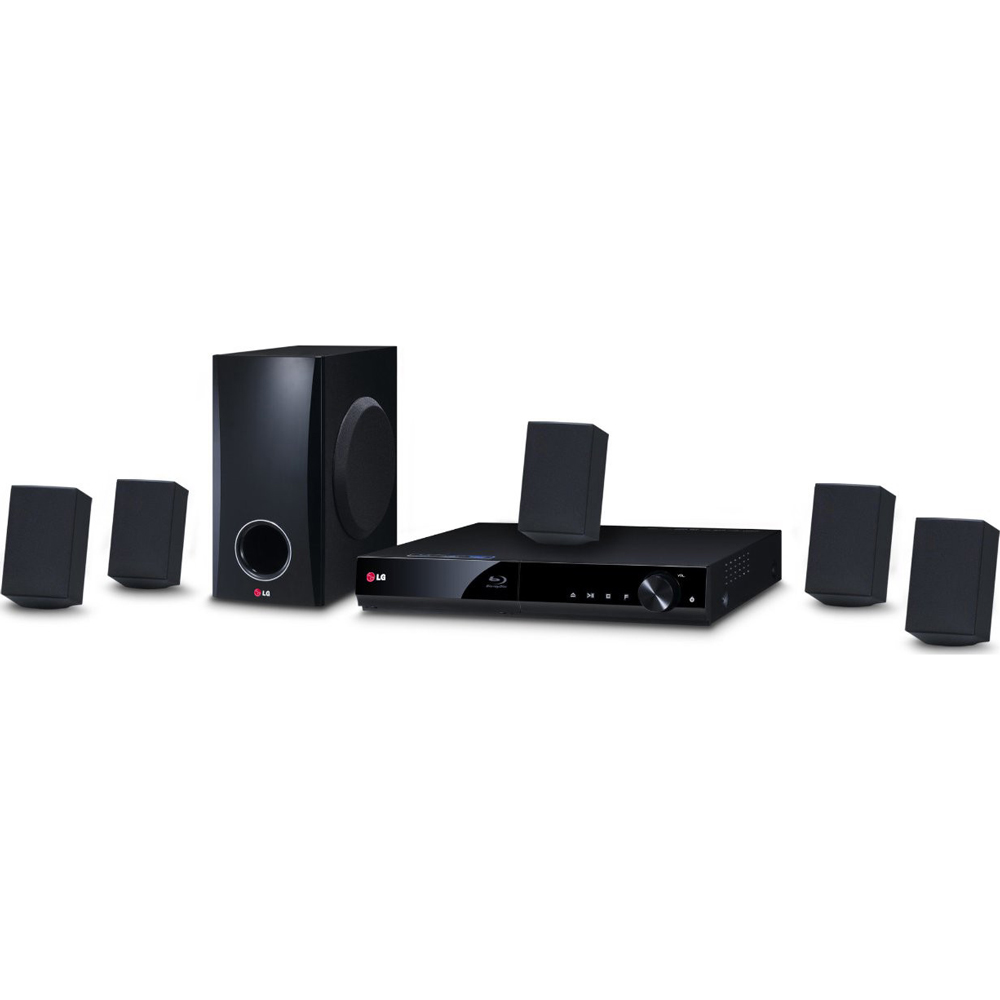 LG 5.1 Channel 500W Smart 3D Blu-ray Home Theater System (BH5140S) - image 3 of 4