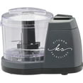 thumbnail image 3 of Kitchen Selectives Mini Chopper - Electric Chopper & Cutter for Vegetables & More - Reliable Kitchen Appliance - Mini Food Processor for Onions, Parsley & More - 1 1/2-Cup, Dark Gray, 3 of 3