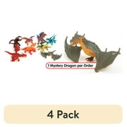 (4 pack) Zoo Troop Mystery Dragon – 1 Surprise Dragon per Order | Novelty & Collectible Toy