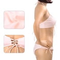 thumbnail image 3 of Sex Bathing Suit for Women Pink Bikini Set, 3 of 4