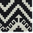thumbnail image 3 of Linon Tripoli Spacely Polyester 8'x10' Rug in Ivory and Black, 3 of 6