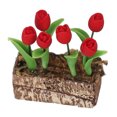 thumbnail image 1 of Decoración de jardín Jadeshay adorno de flores de tulipanes artificiales, 1 of 14