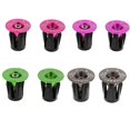 thumbnail image 2 of Tapones de extremo de Barra de bicicleta Soledad 4 Pares de Plástico para bicicleta de montaña BMX, 2 of 10