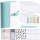 thumbnail image 1 of A6 PU Leather Budget Binder Budget Planner for Budgeting Money Saving Folder Blue, 1 of 4