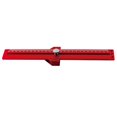 thumbnail image 1 of Woodworking Measuring Tool Scribering Ruler Vertical 45/90 Degrees Aluminum Alloy Multi-angle Ruler Line Drawing Locator, 1 of 4
