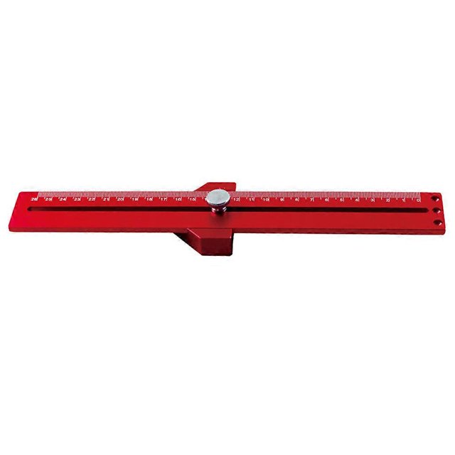 Woodworking Measuring Tool Scribering Ruler Vertical 45/90 Degrees Aluminum Alloy Multi-angle Ruler Line Drawing Locator