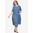 thumbnail image 5 of Woman Within Plus Size Short-Sleeve Denim Dress, 5 of 6