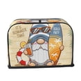 thumbnail image 7 of Rateoe Hello Summer Cute Gnome Pattern Toaster Covers 2 Slice Wide Slot,Bread Machine Cover,Bread Dust Cover & Fingerprint Protection,Appliance Covers, 7 of 7