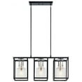 thumbnail image 3 of Kichler Lighting - Kitner - 3 Light Linear Chandelier In Vintage Industrial, 3 of 7