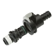 Attwood 8838US6 Universal Male and Female Sprayless Connector with Thread Sealant