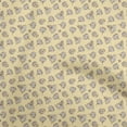thumbnail image 1 of oneOone Velvet Light Yellow Fabric Jacobean Floral Sewing Craft Projects Fabric Prints By Yard 58 Inch Wide, 1 of 4