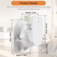 thumbnail image 3 of 2 PCS Universal Speaker Wall Mount Bracket Ceiling Stand Clamp, 3 of 5
