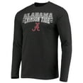 thumbnail image 2 of Men's Concepts Sport Crimson/Heathered Charcoal Alabama Crimson Tide Meter Long Sleeve Top & Pants Sleep Set, 2 of 5