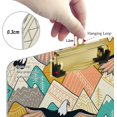 thumbnail image 4 of FMSHPON Mountains Eagles Floral Clipboard Hardboard Wood Nursing Clip Board and Pull for Standard A4 Letter 13x9 inches, 4 of 5