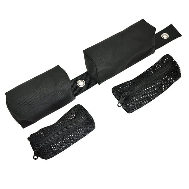 Mantenga el buceo Nylon Transpirable Botella de oxígeno Botella de peso Pollo Strongy Bolsillo Submarino Watersports Net Storage Bag Natación One Set SANAG OD002506-01B