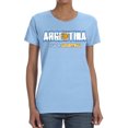 thumbnail image 2 of Wild Bobby Argentina Flag Pride Graphic Sun of May Vamos Argentina | Unisex Novelty Graphic T-Shirt | Soccer Football Fan Gift for Men Women Graphic Tee, 2 of 5