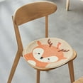 thumbnail image 4 of WKSCLPAI Round Seat Cushion 12" Cute Cartoon Animal Round Stool Chair Cushions for Boys and Girls Office Sedentary Soothing Chair Cushion Non Slip and Stain-resistant, 4 of 6