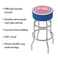 thumbnail image 3 of Trademark Gameroom Detroit Pistons Logo Bar Stool with Padded Seat, 3 of 4
