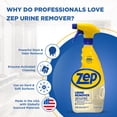 thumbnail image 4 of Zep Urine Remover - 32 oz. (Case of 12) ZUURMV32 - Targets and Eliminates Urine Odors and Stains, Use On Hard and Soft Surfaces, 4 of 8