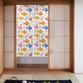thumbnail image 2 of Door Curtain 34x56in Two Pieces Of Uniform Is Not Easy To Wrinkle The Room Shade And Dustproof For The Wall On The Door Or Window Cute Fish, 2 of 5